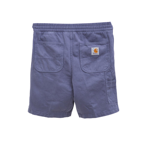 Carhartt WIP Flint Short Bluefin Garment Dyed I030480_1CP_GD Degli Uberti